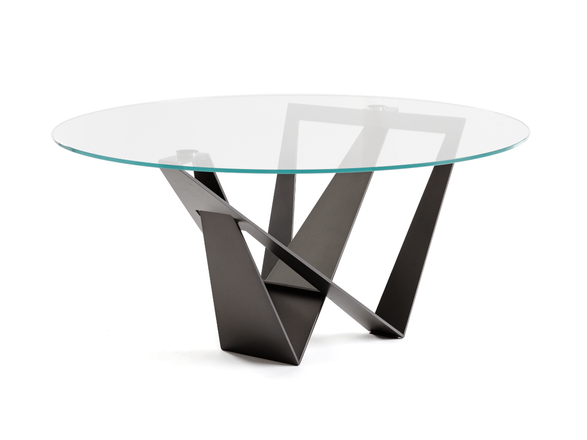 Lara Round Dining Table | Luxury Italian Furniture | Lusso Casa